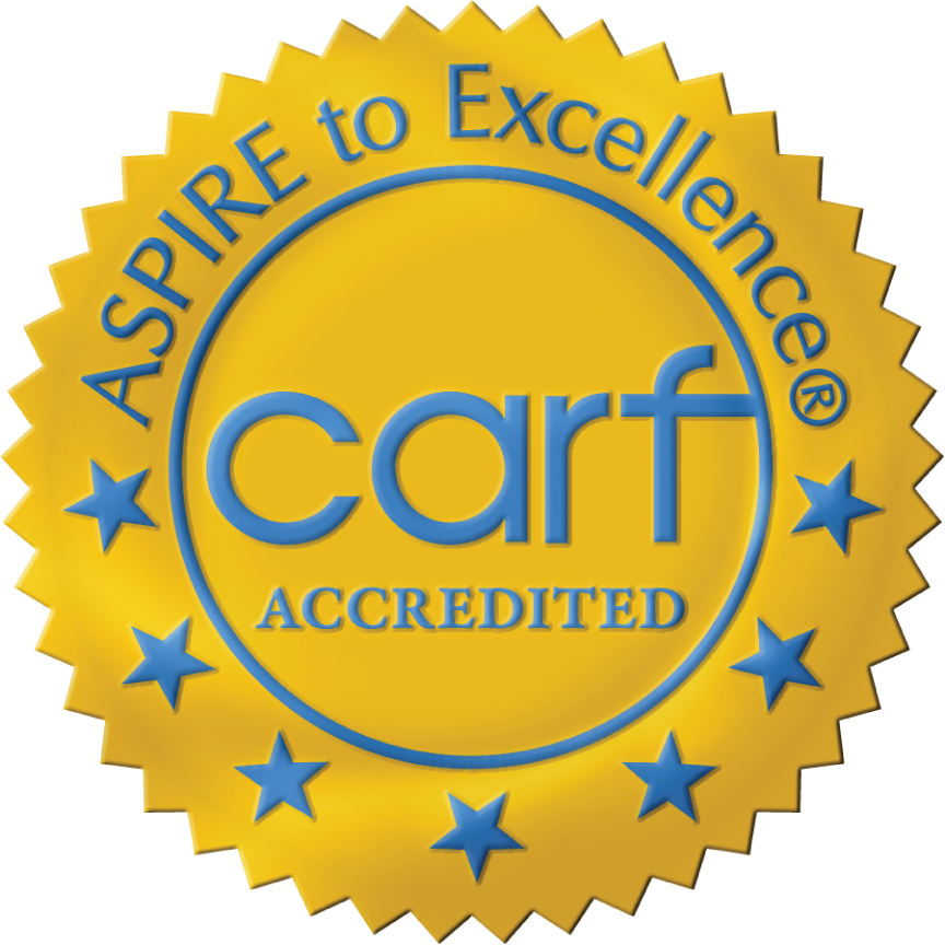 CARF Accreditation seal