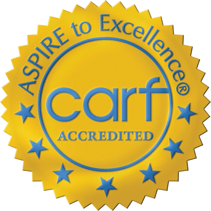 CARF Accreditation seal